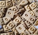 Lego 2x2 modified tile (jumper), Tan (per 100), Ophalen of Verzenden, Nieuw, Losse stenen, Lego