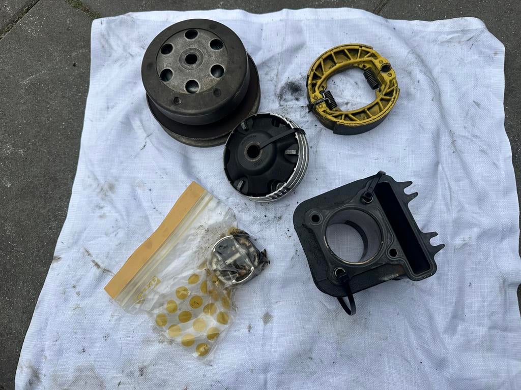 Piaggio Zip 4takt 80cc set polini malossi, Ophalen, Zo goed als nieuw