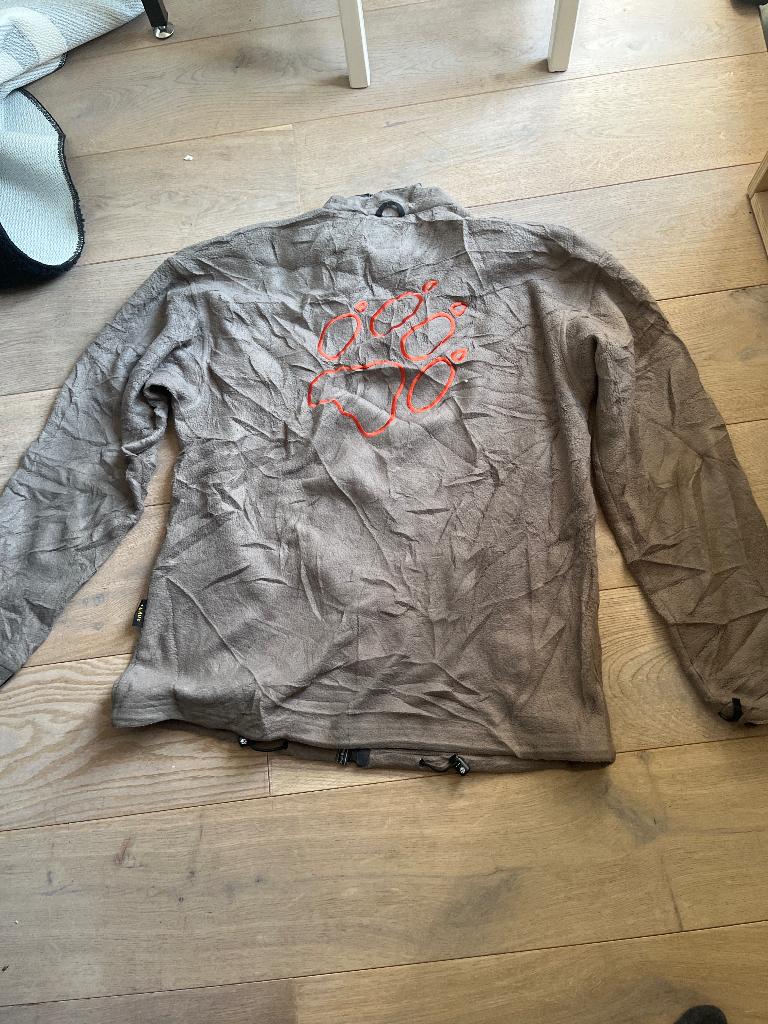 Fleece vest, Verzenden, Beige, Maat 56/58 (XL), Zo goed als nieuw