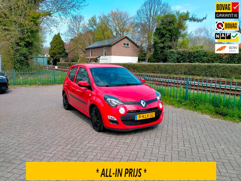 Renault Twingo 1.2 16V Collection airco ALLINPRIJS, Auto's, Voorwielaandrijving, Gebruikt, Zwart, 4 cilinders