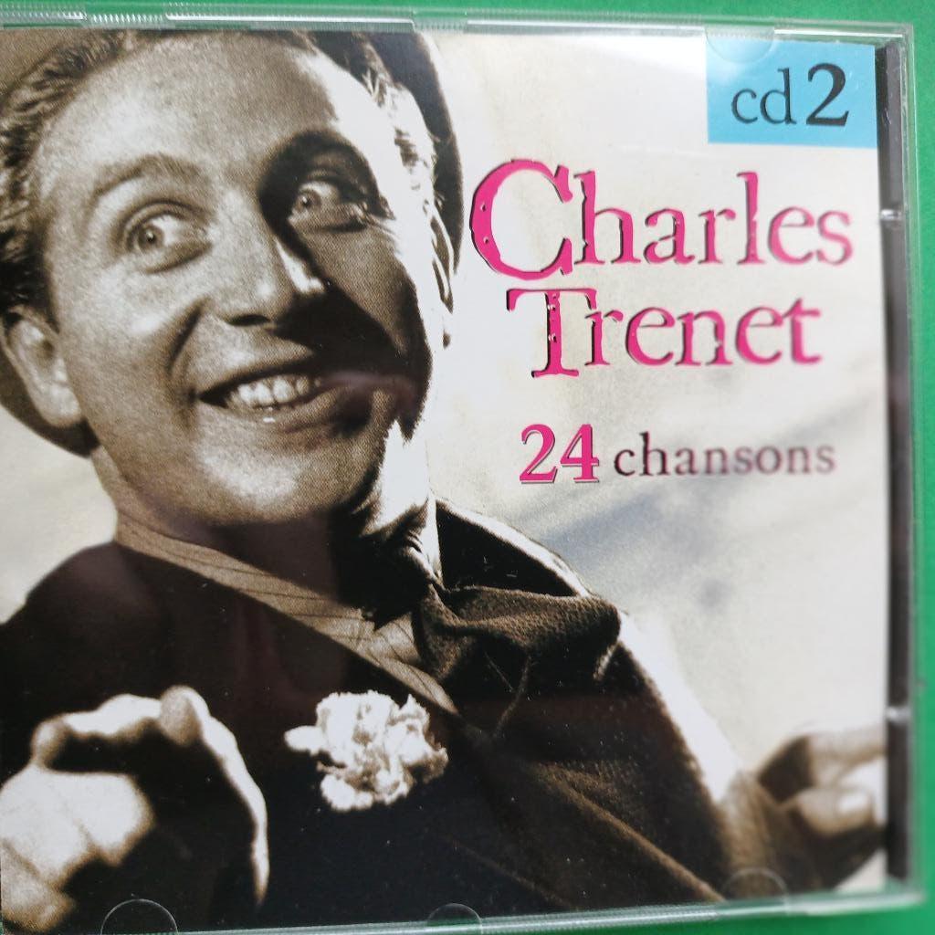CHARLES TRENET - 24 CHANSONS (2 X CD), Ophalen of Verzenden, Zo goed als nieuw