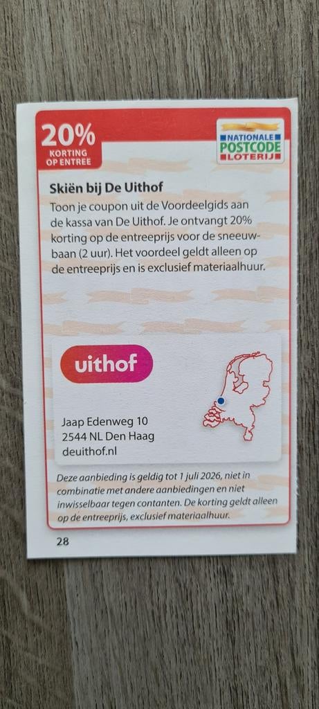 Schaatsen bij De Uithof voordeelbon voor 20% korting, Tickets en Kaartjes, Drie personen of meer, Kortingsbon