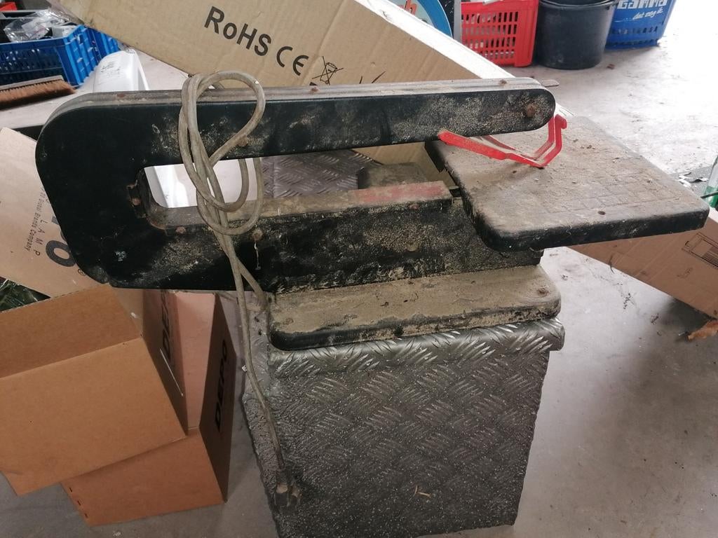 Figuurzaag machine, Ophalen, Gebruikt, Minder dan 70 cm