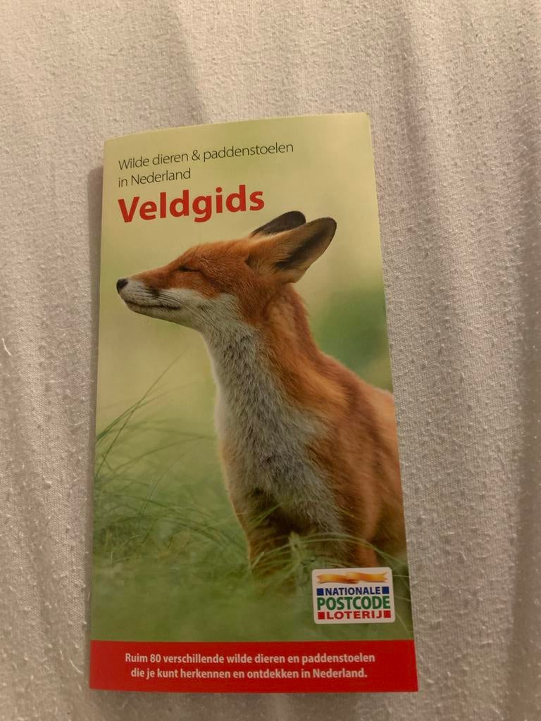 Veldgids Wilde Dieren & Paddenstoelen in Nederland, Boeken, Ophalen of Verzenden, Nieuw, Natuur algemeen