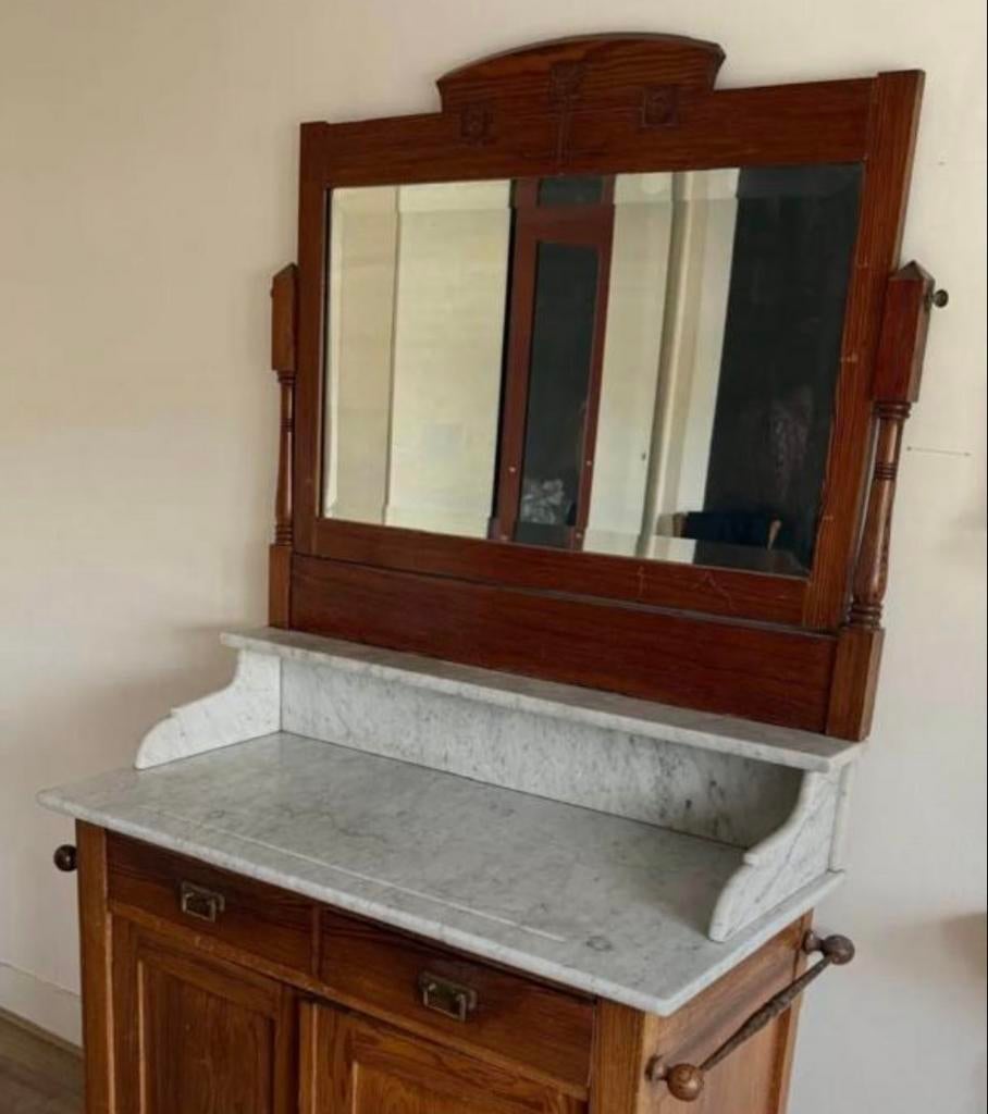 Spiegel (voor op een commode), Ophalen, Rechthoekig