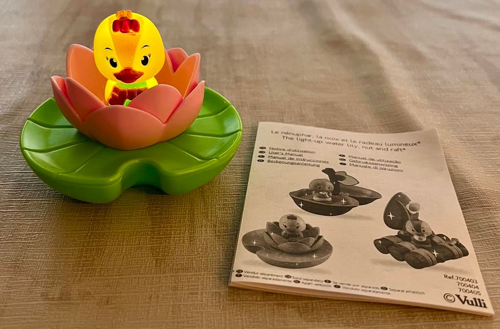 Klorofil lichtgevende waterlelie te koop zgan, Ophalen of Verzenden, Zo goed als nieuw