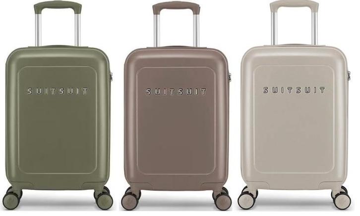 ✅NIEUW✅ SUITSUIT Natura 3 delige Handbagage Set 55 cm, Sieraden, Tassen en Uiterlijk, Koffers, Nieuw, Hard kunststof, 50 tot 60 cm
