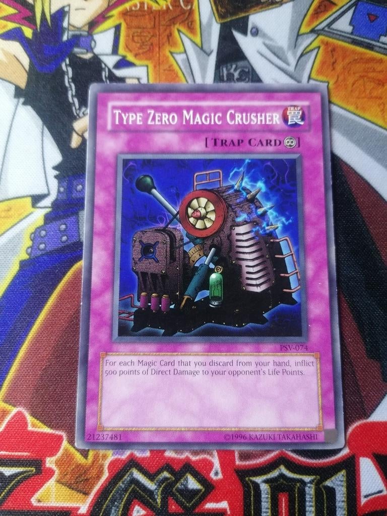 Type Zero Magic Crusher - PSV - Yu-Gi-Oh, Ophalen of Verzenden, Zo goed als nieuw
