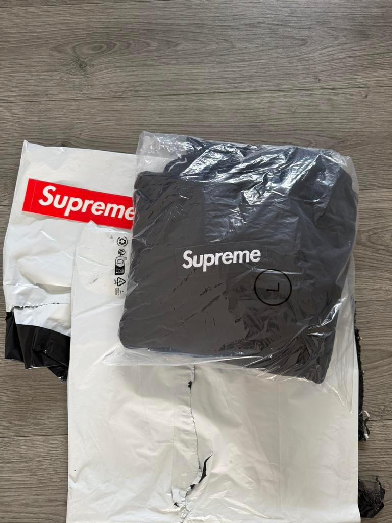 Supreme boxlogo hoodie, Kleding | Heren, Ophalen of Verzenden, Nieuw, Maat 52/54 (L), Zwart