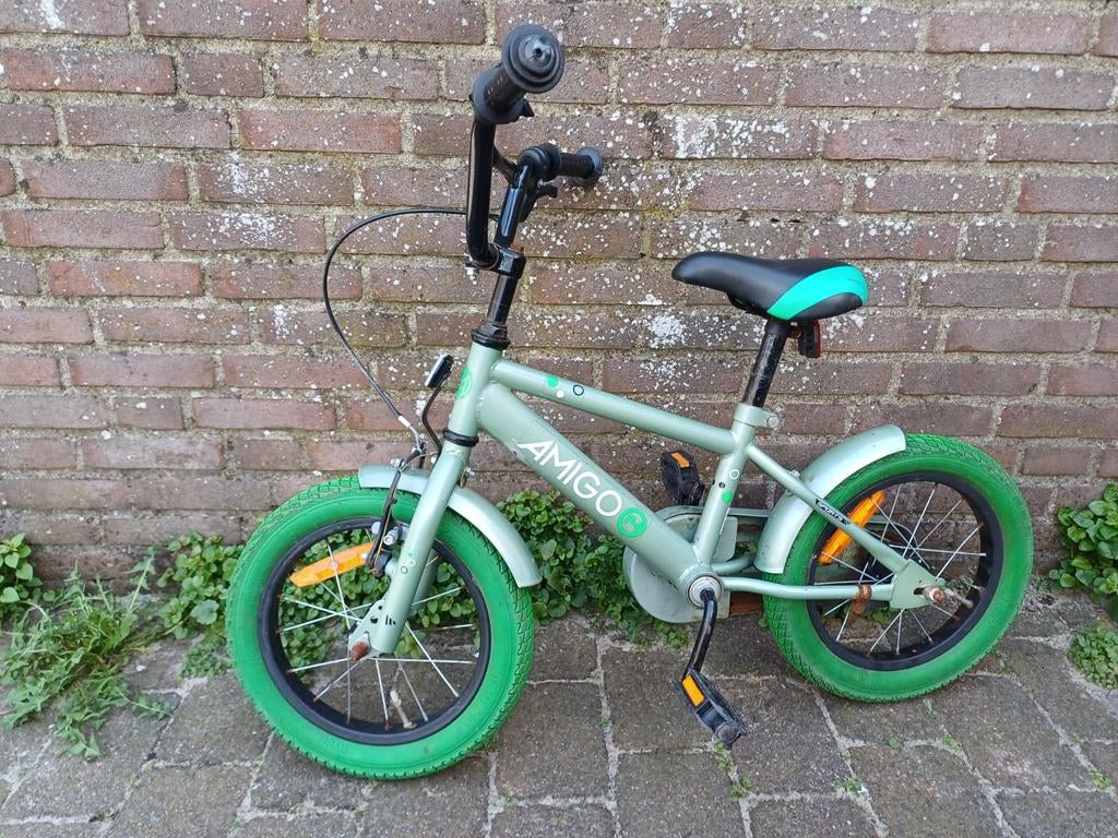 Stoere eerste fiets, Ophalen of Verzenden, Staal, Minder dan 16 inch