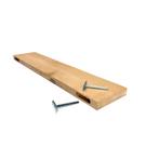 Eiken Wandplank I Zwevende Plank I Inclusief bevestiging, Huis en Inrichting, Ophalen of Verzenden, Nieuw