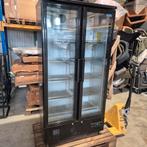 2 deurs vitrine koelkast koeling glasdeuren led verlichting, Ophalen, Zonder vriesvak, 200 liter of meer, 60 cm of meer