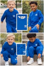Adidas Kinder Trainingspak – Fris blauw - Nieuw, Ophalen of Verzenden, Nieuw, Maat 104