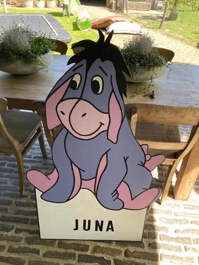 Geboortebord, Kinderen en Baby's, Kraamcadeaus en Geboorteborden, Ophalen, Gebruikt, Geboortebord