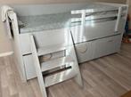 Kinderbed met trapje drie opberglades en matras, Ophalen of Verzenden, Zo goed als nieuw, Halfhoogslaper