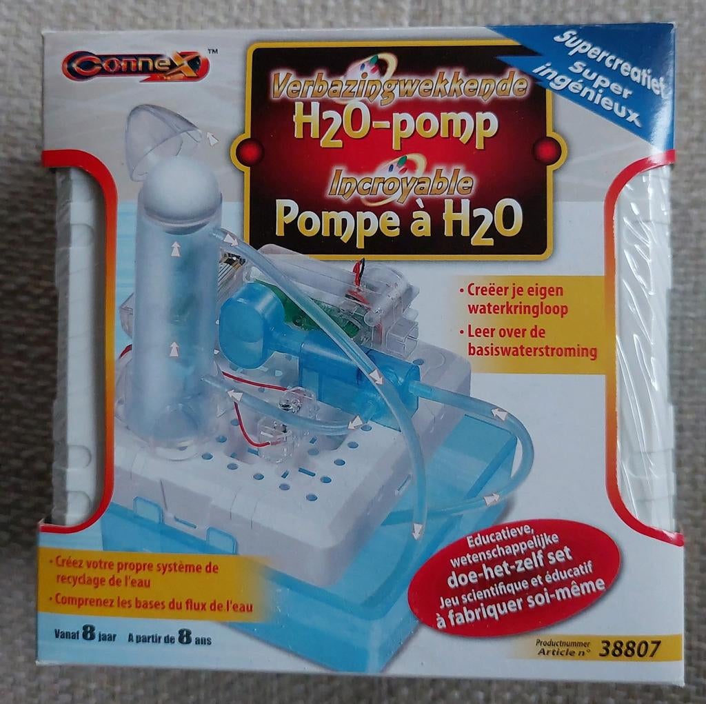Connex H2O Pomp - Bouw je eigen waterpomp! Nieuw., Kinderen en Baby's, Speelgoed | Educatief en Creatief, Ophalen of Verzenden