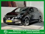 Nissan Leaf 2.ZERO EDITION 40 kWh NAVIGATIE ADAPTIVE CRUISE, Gebruikt, Leder en Stof, Zwart, Origineel Nederlands