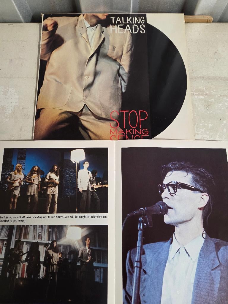 Vinyl lp TALKING HEADS: STOP MAKING SENSE, Cd's en Dvd's, Gebruikt, 1980 - 1989, Alternative, Ophalen of Verzenden