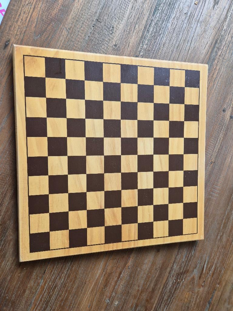 Dambord, Een of twee spelers, Ophalen of Verzenden, Nieuw, Onbekend