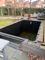 Groot polyester koi- of zwembad (260x450 cm), Tuin en Terras, Zwembaden, 120 cm of meer, Gebruikt, 200 tot 300 cm, Ophalen of Verzenden