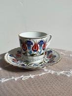 Kleine kop en schotel Kütahya, Ophalen of Verzenden