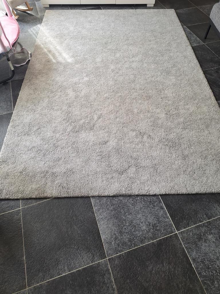 IKEA STOENSE vloerkleed 200x300 cm – grijs – nette staat, Ophalen of Verzenden