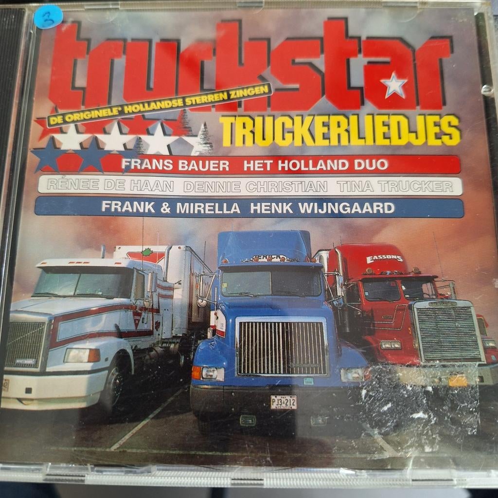 Truckstar truckerliedjes vol1, Cd's en Dvd's, Ophalen of Verzenden, Zo goed als nieuw, Levenslied of Smartlap