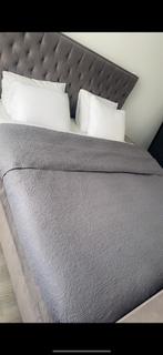 Bed boxspring 180/200, Gebruikt, Tweepersoons, Ophalen of Verzenden, 180 cm