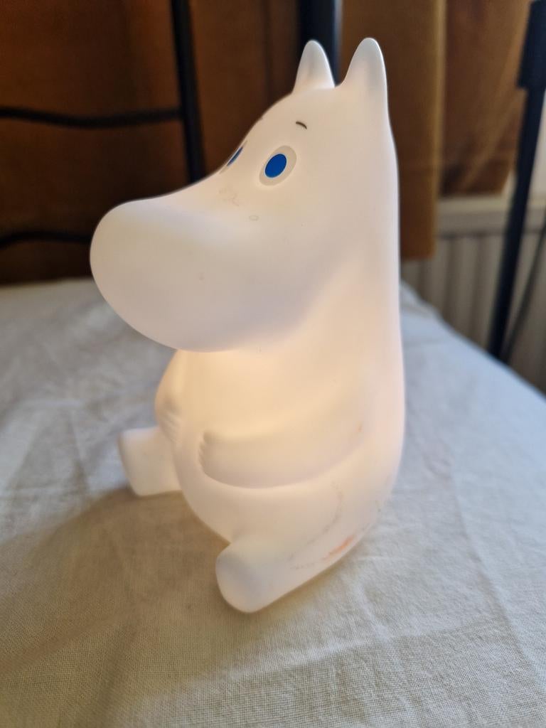 Moomin Nachtlampje - 13cm hoog, Ophalen of Verzenden, Gebruikt, Moomin, Kinderkamer