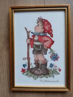 Hele mooie handgeborduurde  hummel, Ophalen of Verzenden, Zo goed als nieuw, Hummel