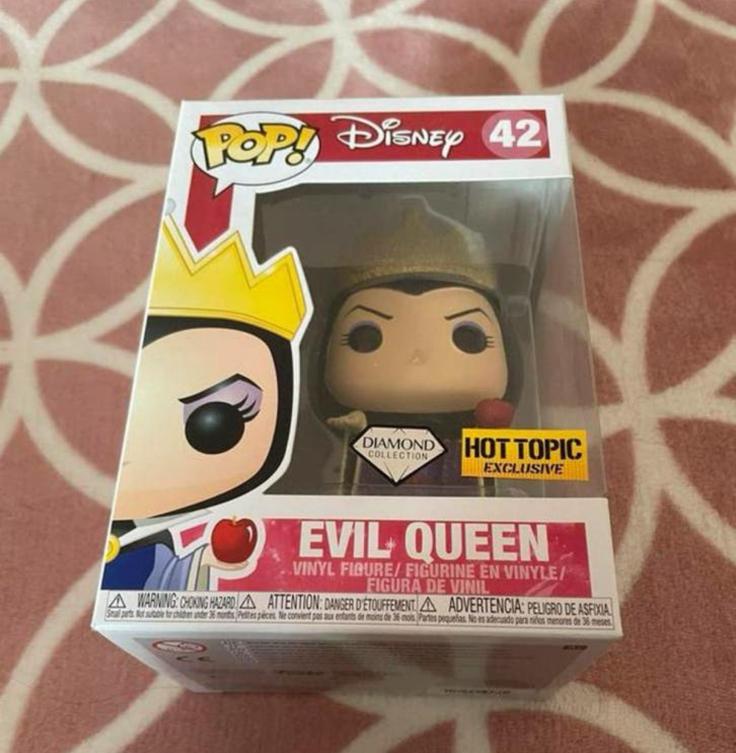 Funko Pop Disney Snow White Evil Queen Diamond, Ophalen of Verzenden, Zo goed als nieuw