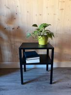 Zwart IKEA Knarrevik nachtkastje, Minder dan 45 cm, Metaal of Aluminium, Ophalen of Verzenden, Zo goed als nieuw