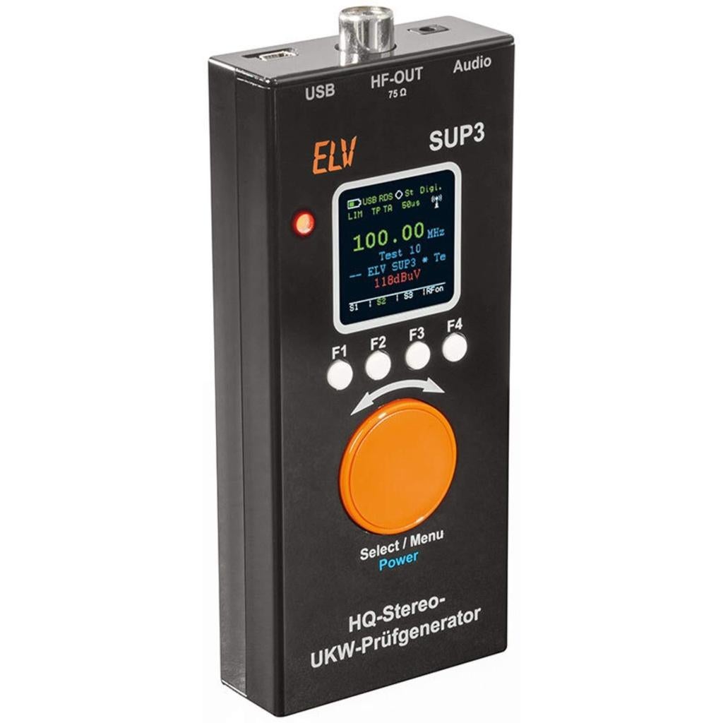 ELV Sup3  FM test generator, Telecommunicatie, Zenders en Ontvangers, Zo goed als nieuw, Zender, Ophalen