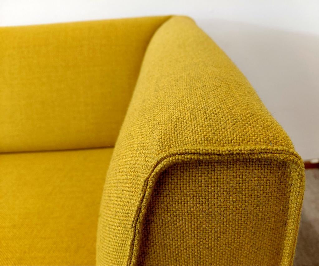 Gelderland 4800 2,5 zitsbank | Ploegwool | Geel, Info@andriesign.nl, 150 tot 200 cm, Tweepersoons, 75 tot 100 cm