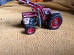 Vintage Massey Ferguson Tractor met voorlader - Speelgoed, Overige merken, Gebruikt, 1:50 of kleiner, Overige typen