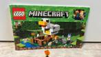 Lego minecraft 21140 Het kippenhok, Ophalen of Verzenden, Complete set, Lego