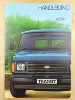 Ford Transit Handleiding 1984 Instructieboek, Ophalen of Verzenden