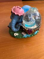 Disney Dumbo en Mama Jumbo sneeuwbol beeldje, Gebruikt, Disney, Beeldje of Figuurtje, Bambi of Dumbo