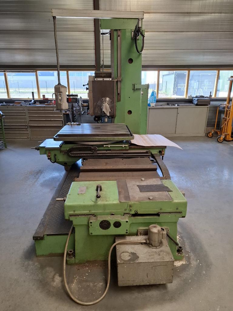 Conventionele Kotterbank TOS W9A, Ophalen, Gebruikt