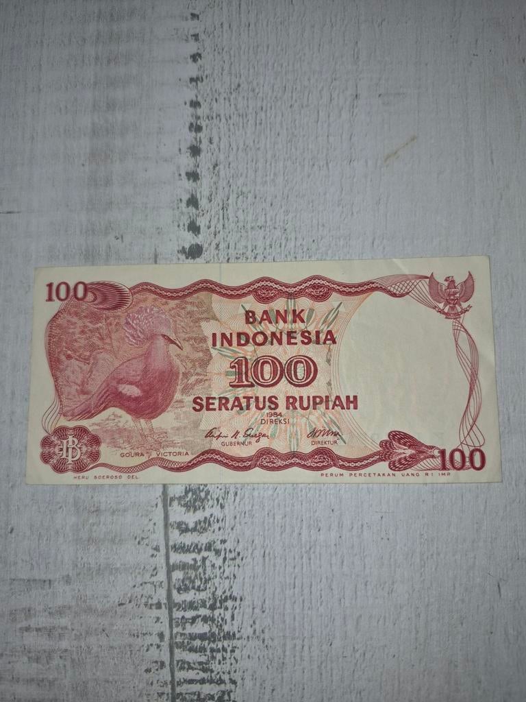 Indonesië 100 Seratus Rupiah biljet 1984, Ophalen of Verzenden, Zuidoost-Azië