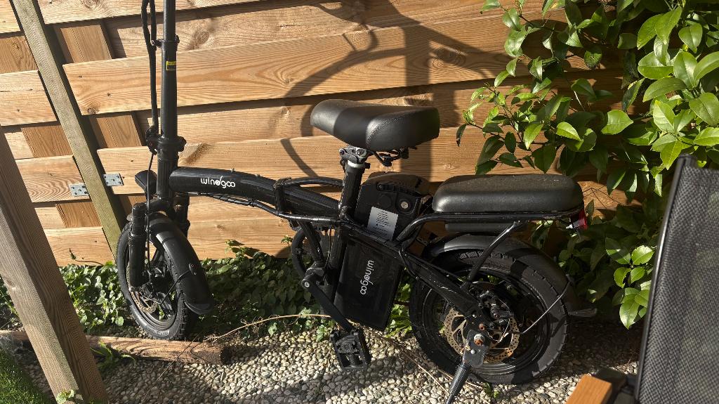 Windgoo e bike, Ophalen, Zo goed als nieuw