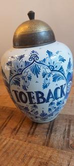 Toeback Tabakspot tabakpot Delftsblauw, Antiek en Kunst, Ophalen of Verzenden