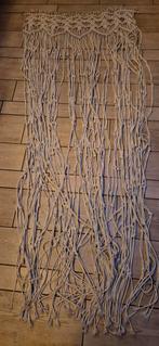 Boho Vliegengordijn Jaren '60 - Naturel Geknoopt Touw, Beige, Zo goed als nieuw, Boho, Jaren 60, Hippie, 150 tot 200 cm