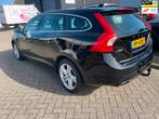 Volvo V60 2.4 D6 Twin Engine Momentum Garantie, Euro 6, Leder en Stof, Zwart, 1880 kg