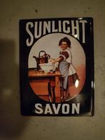 Vintage Emaille Borden: Sunlight, KLM, Zwitsal, Ophalen of Verzenden