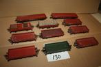 130)  partij diverse typen Fleischmann DB lage bakwagons, Hobby en Vrije tijd, Modeltreinen | H0, Gebruikt, Gelijkstroom, Fleischmann