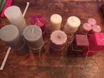 Partij nieuwe dikke windlicht kaarsen, Overige materialen, Overige kleuren, Nieuw, Ophalen of Verzenden