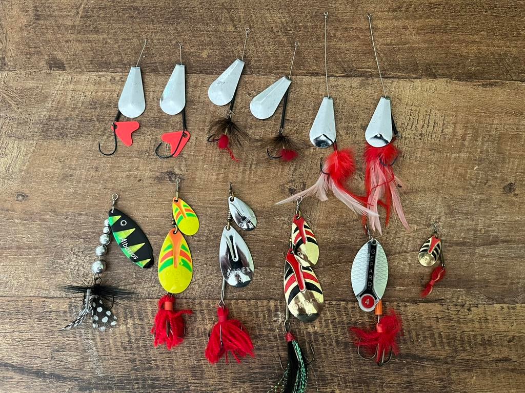 12 spinners: oa Ondex en Albatros, Ophalen of Verzenden, Zo goed als nieuw, Overige typen