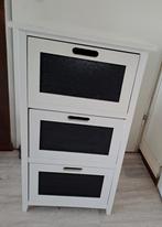 Te koop: Nacht/ladekastje met 3 lades - 80x45 cm, Ophalen, 50 tot 100 cm, 3 of 4 laden, Minder dan 100 cm