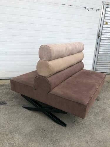 2 stuks horeca restaurant banken treinbank dubbele bank, Ophalen, Twee, Bruin, Zo goed als nieuw